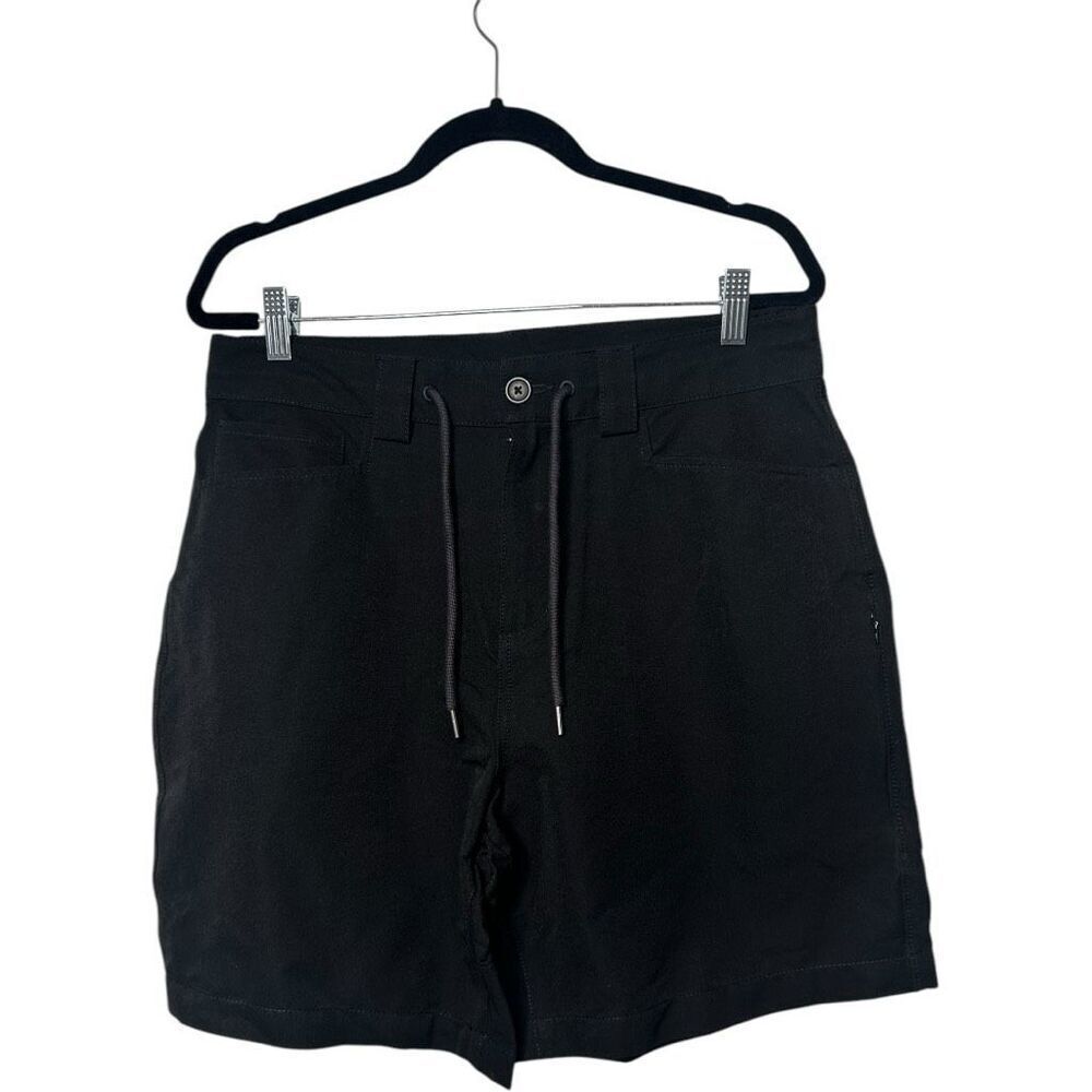 Element Black Mesh Lined Board Shorts Size 32 Hybrid Beachy Coastal Relaxed
